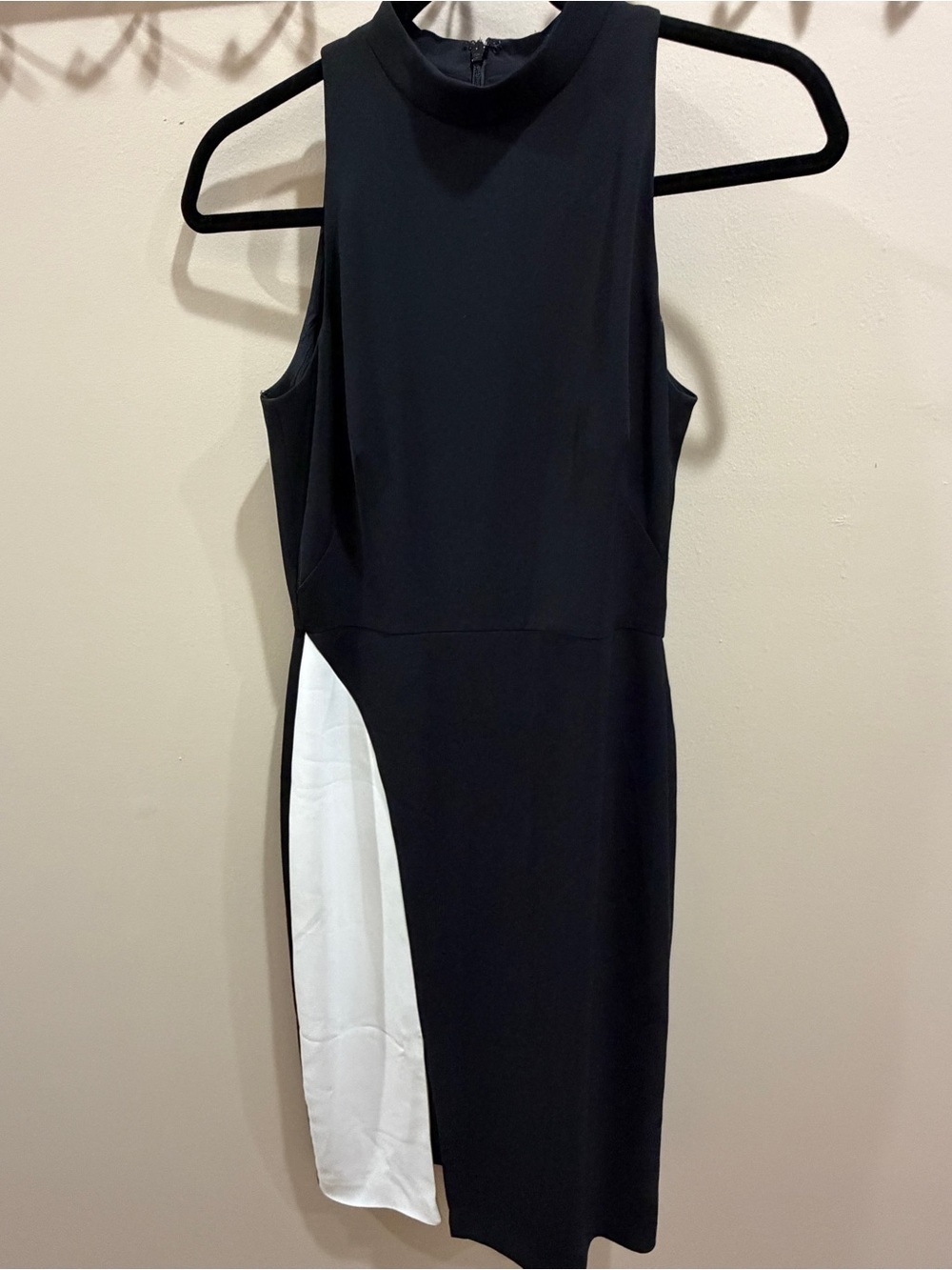 White House Black Market Colorblock Sheath Dress Sz 0